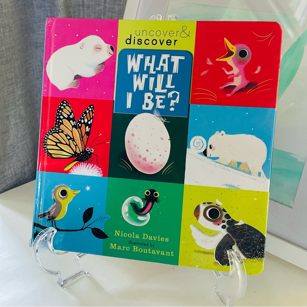 uncover & discover What Will I Be? Baby Board Book
